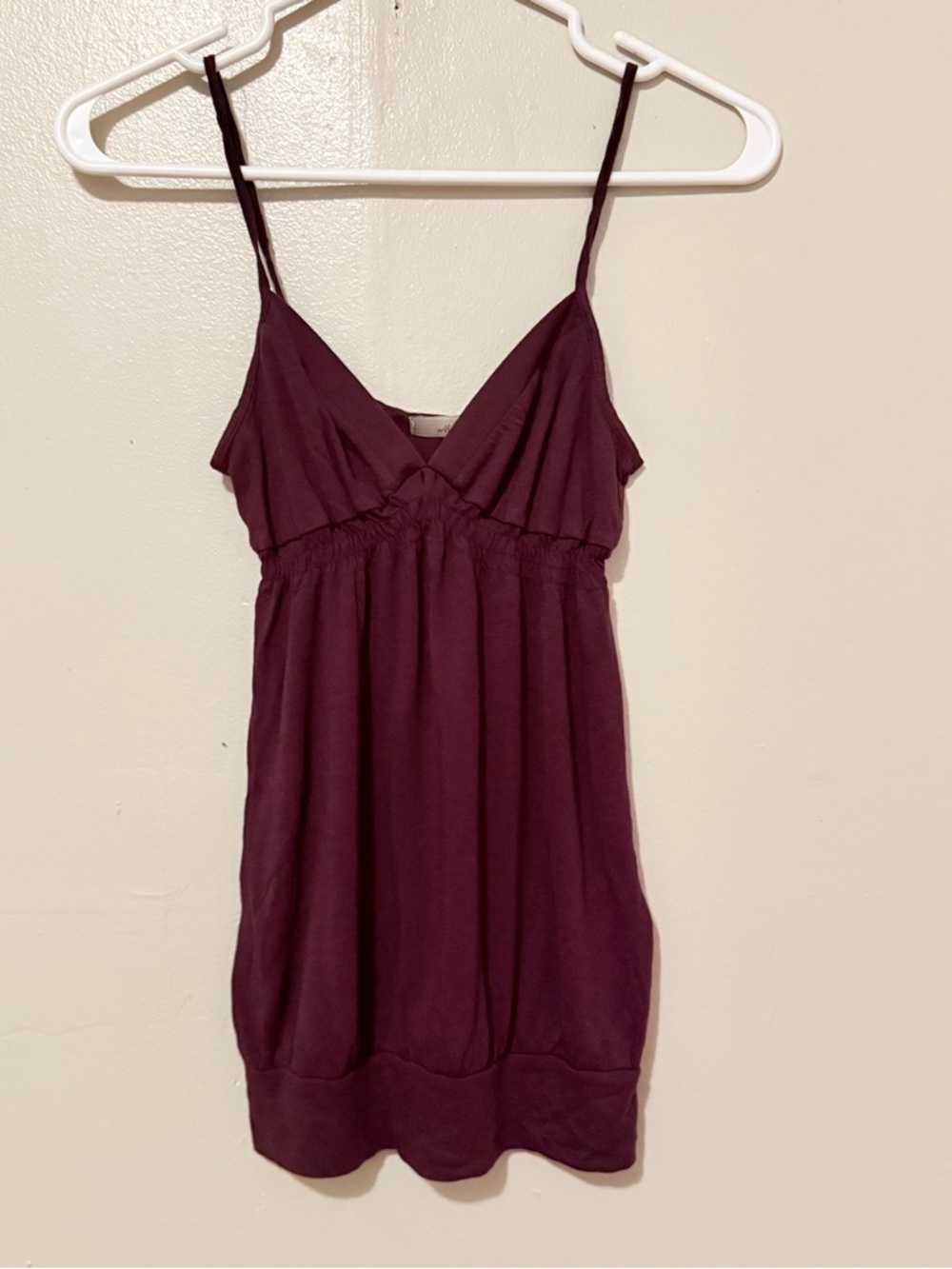 Wilfred - Plum Spaghetti Strap Tank